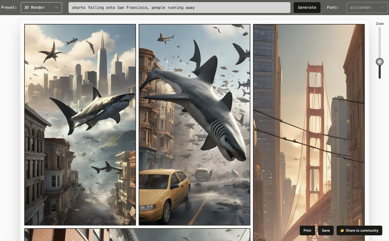 AI Comic Factory 截图