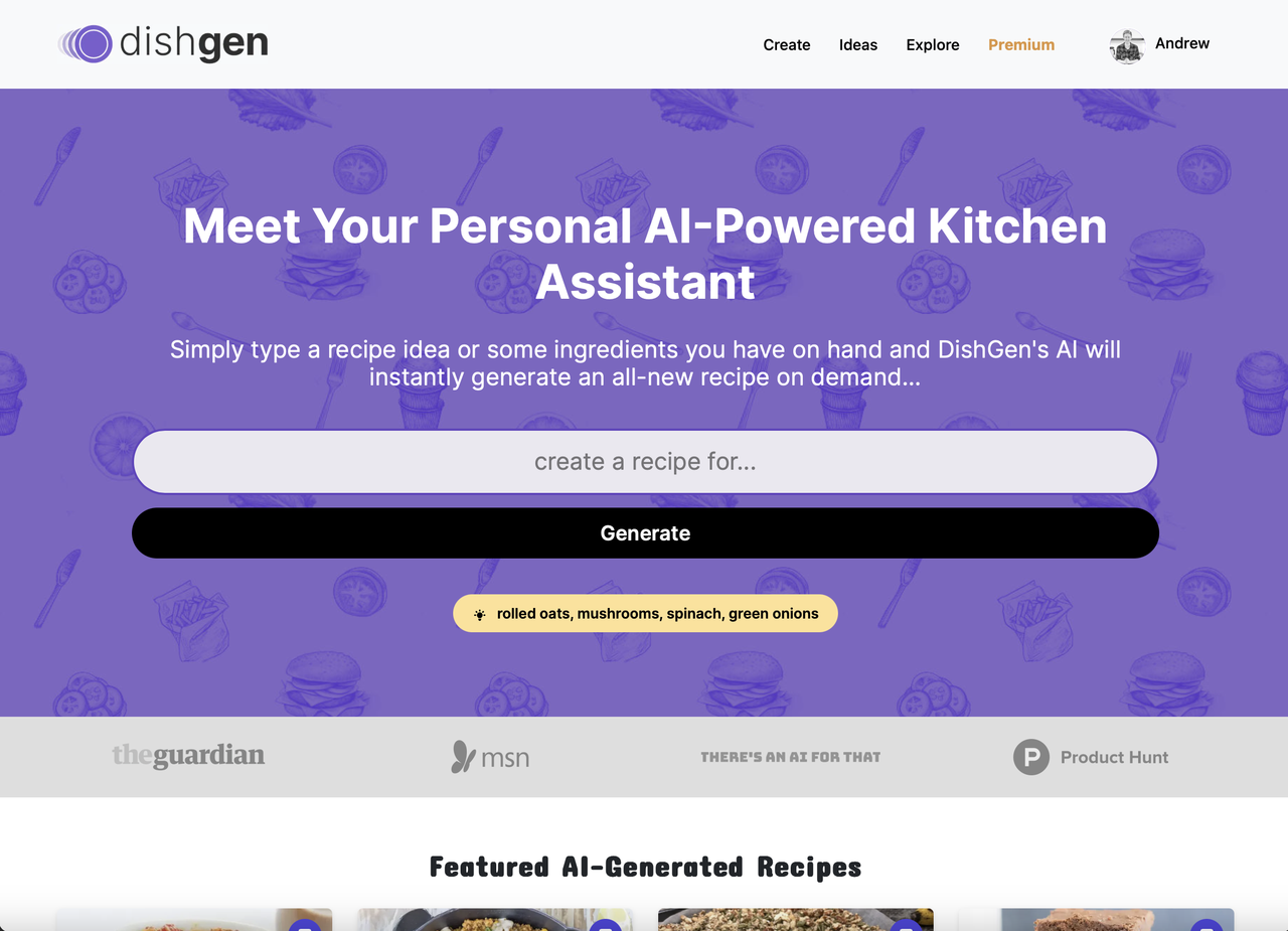 DishGen 截图