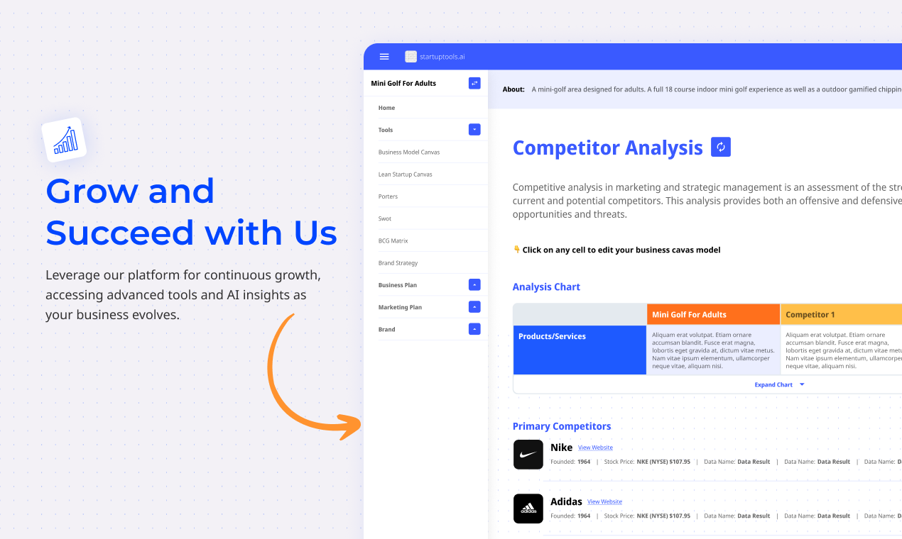 Startup Tools AI 截图