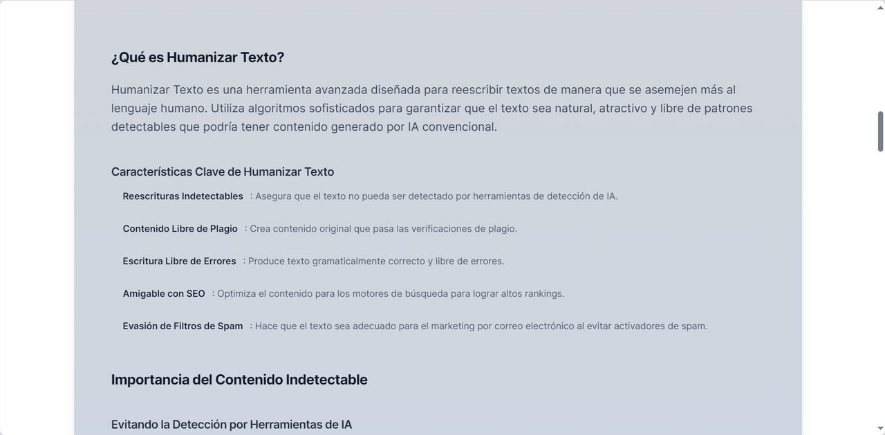 Humanizar Texto 截图