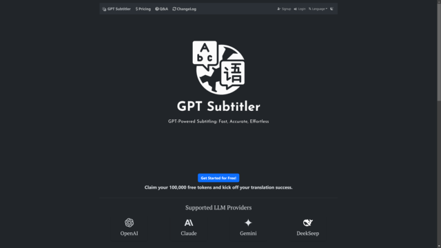 GPT Subtitler