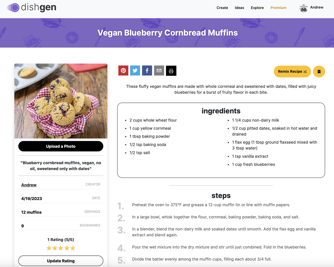 DishGen 截图