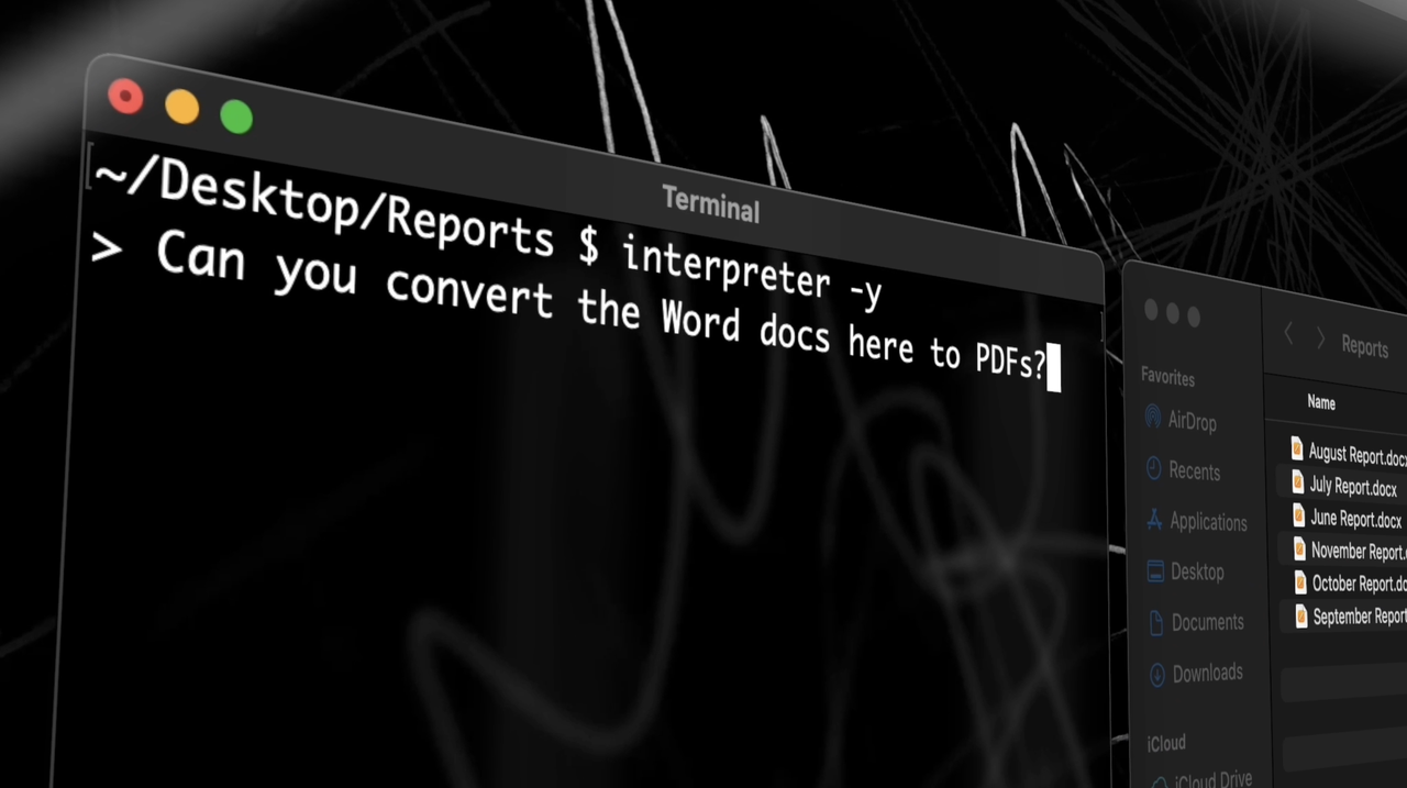 Open Interpreter 截图