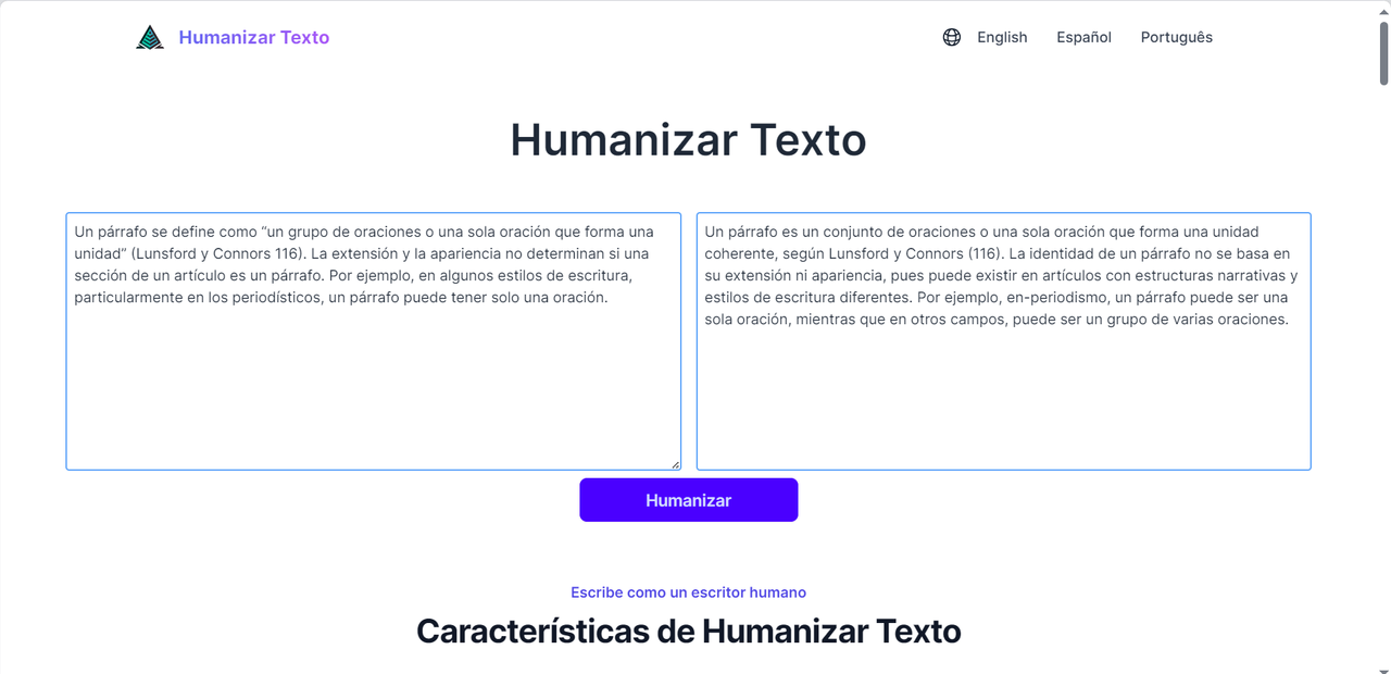Humanizar Texto 截图