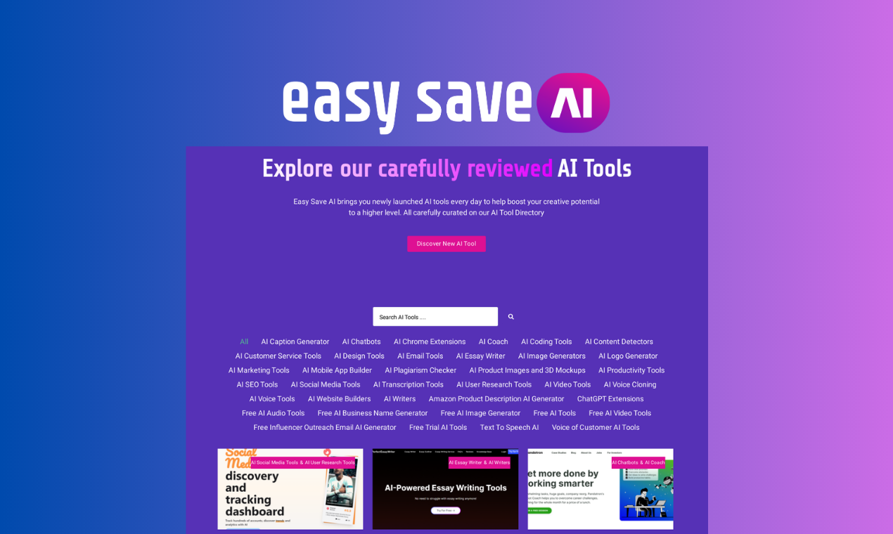 Easy Save AI 截图