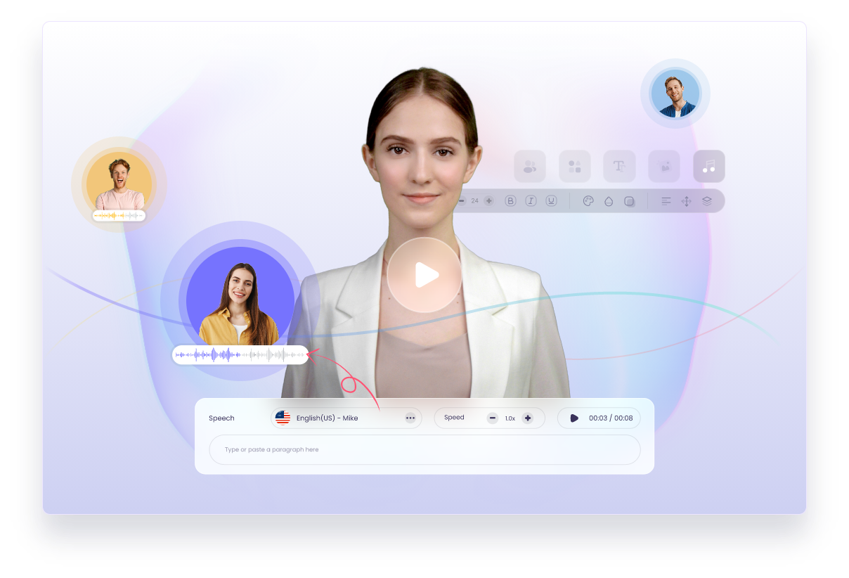 Vidnoz AI 截图