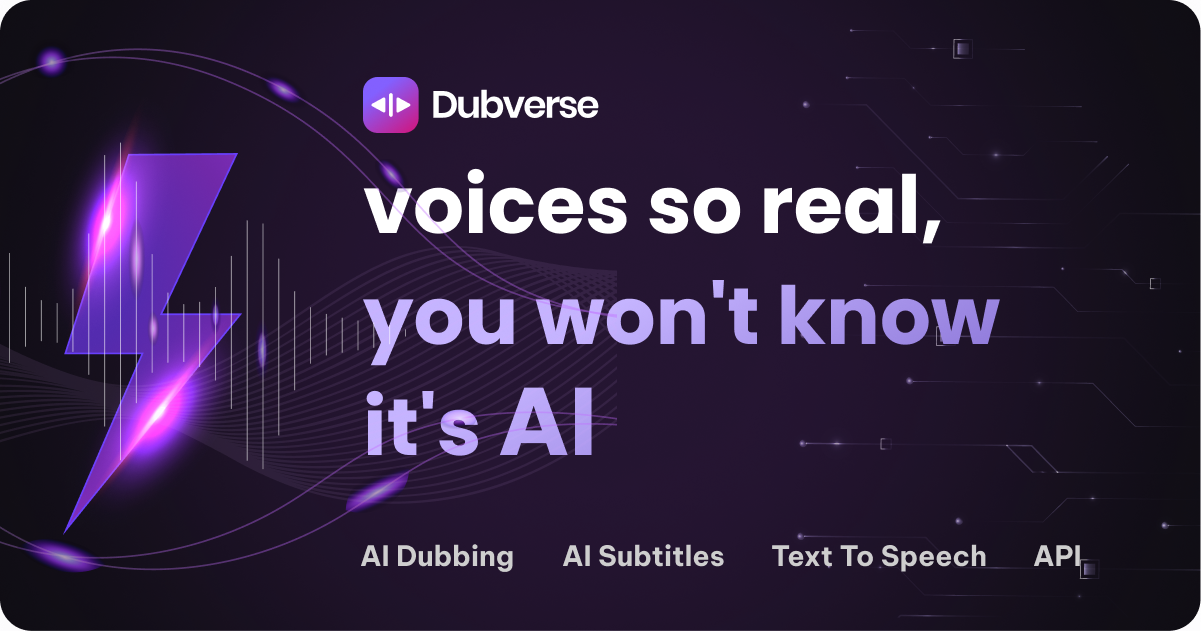 Dubverse 截图