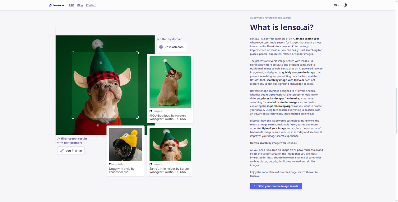 lenso.ai 截图