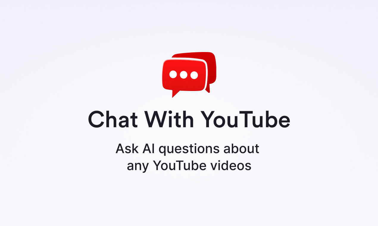 ChatWithYouTube 截图