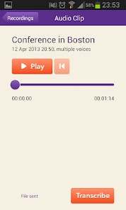 TranscribeMe 截图