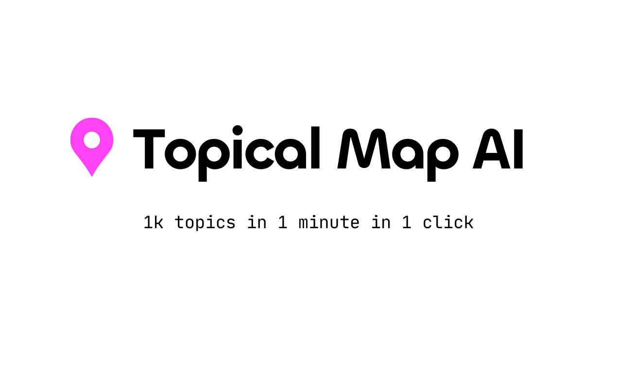 Topical Map AI 截图