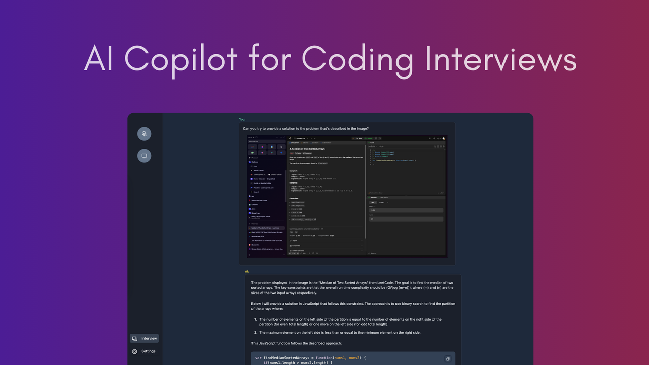 Interview Solver 截图