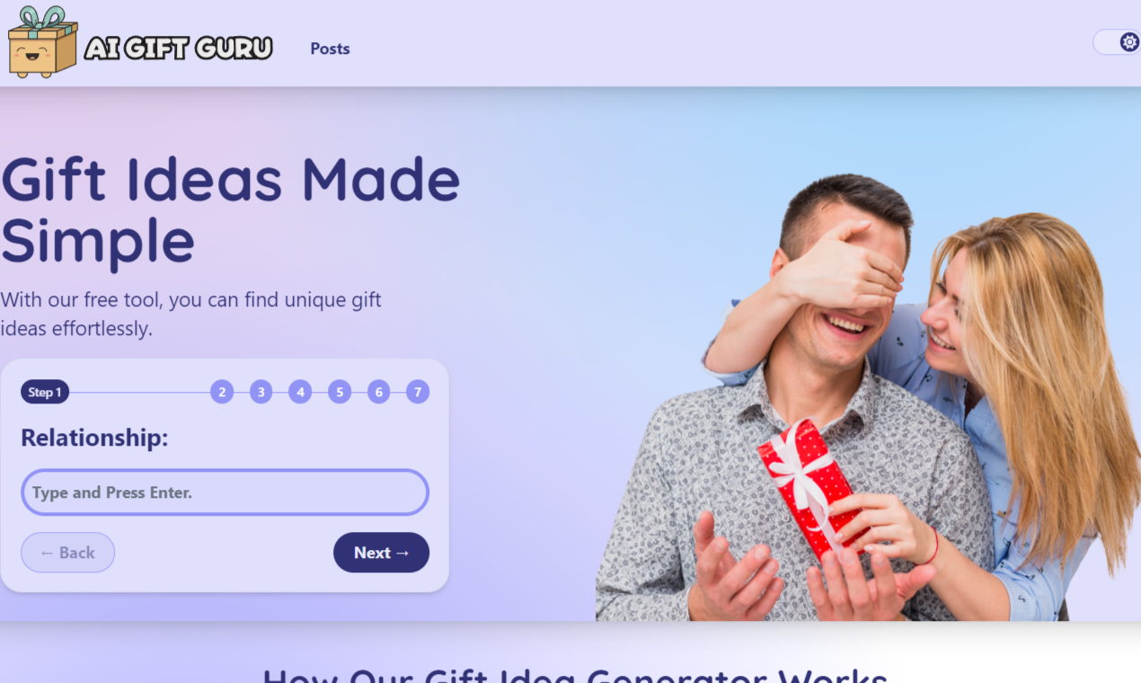 AI Gift Guru 截图