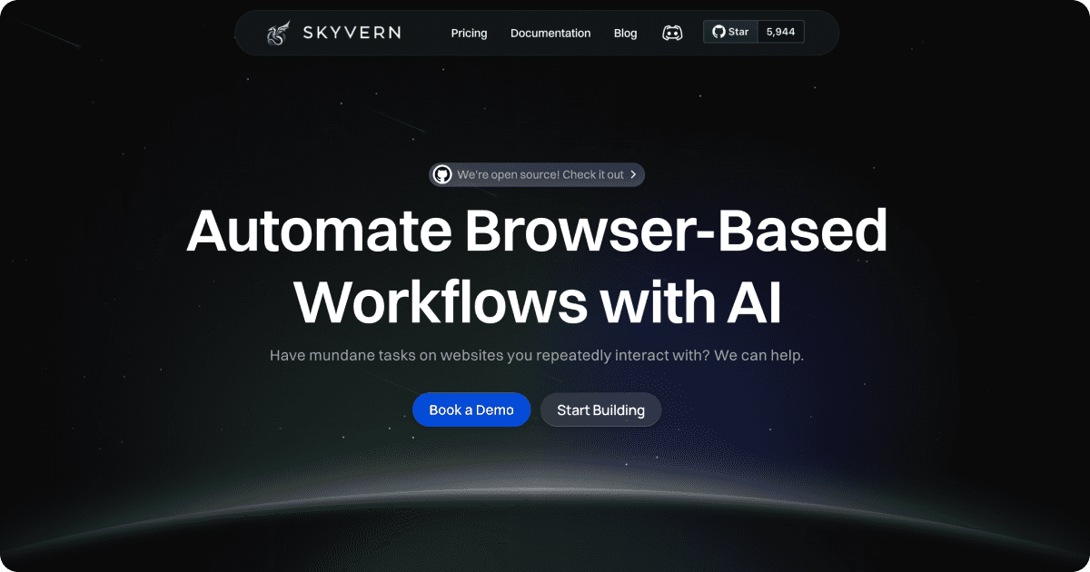 Skyvern 截图