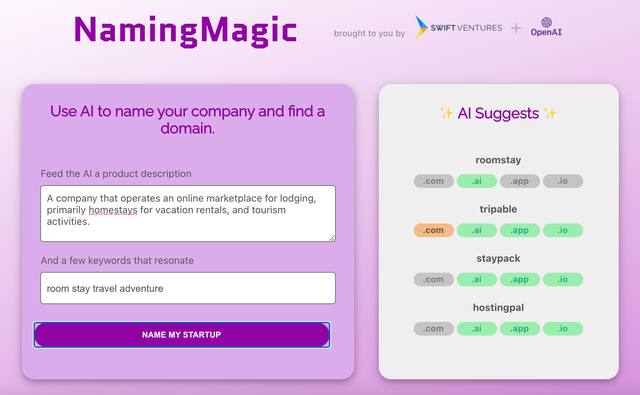 Naming Magic