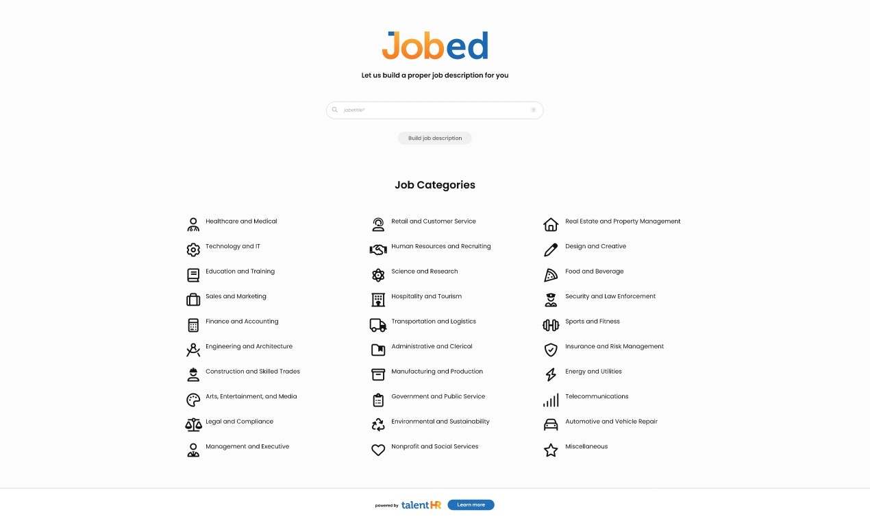 Jobed.ai 截图
