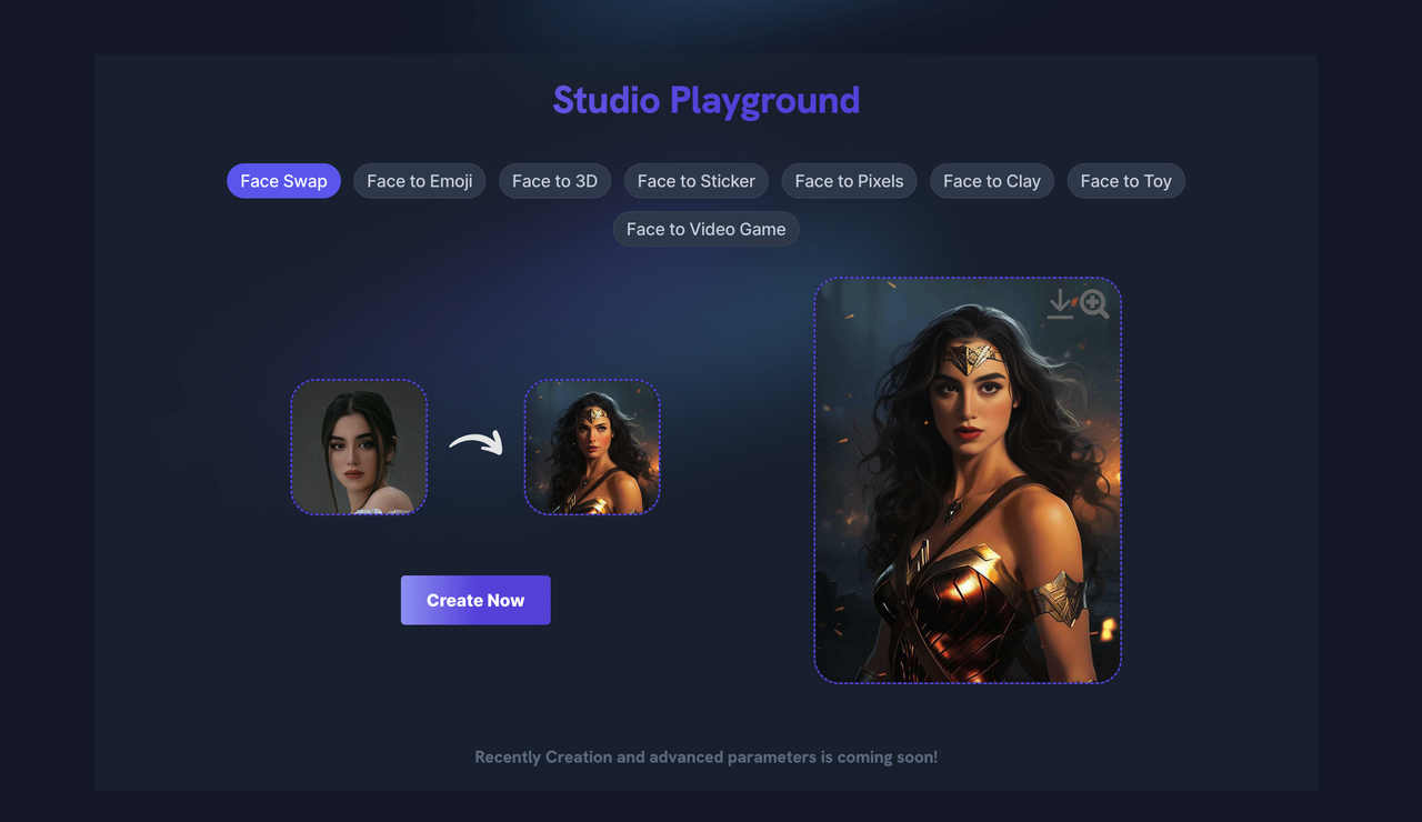 AI Face Studio 截图