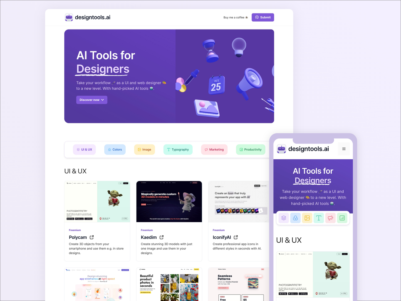 DesignTools.ai 截图