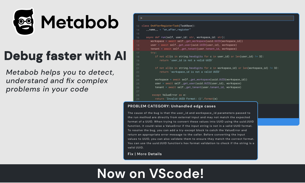 Metabob 截图