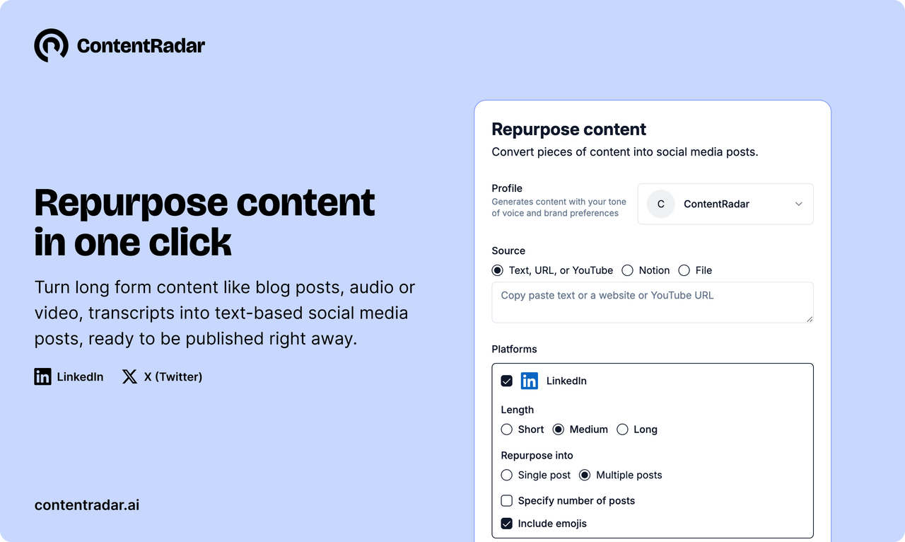 ContentRadar 截图