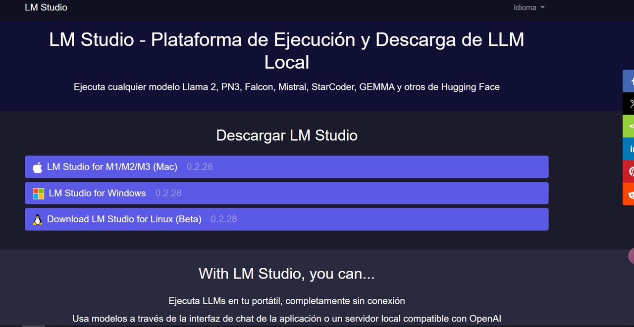 LM Studio 截图