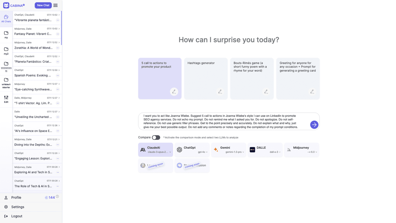 Cabina.AI 截图