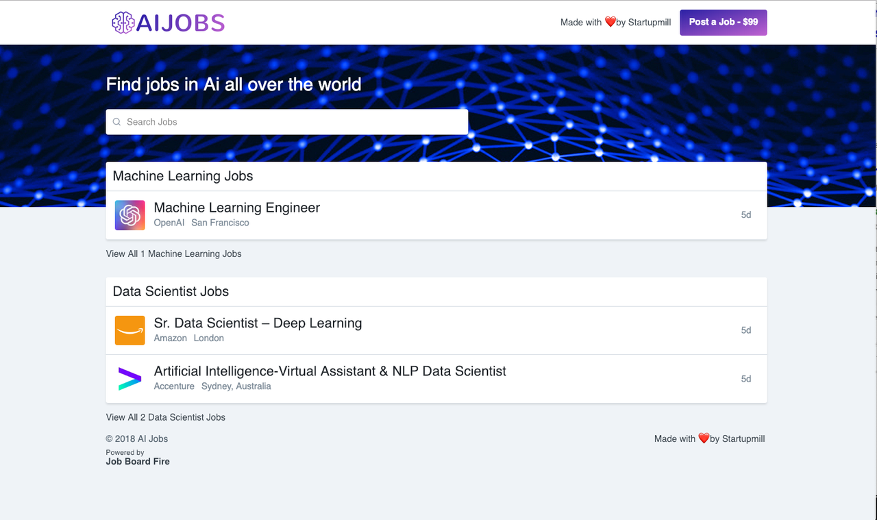 AI 职位 截图