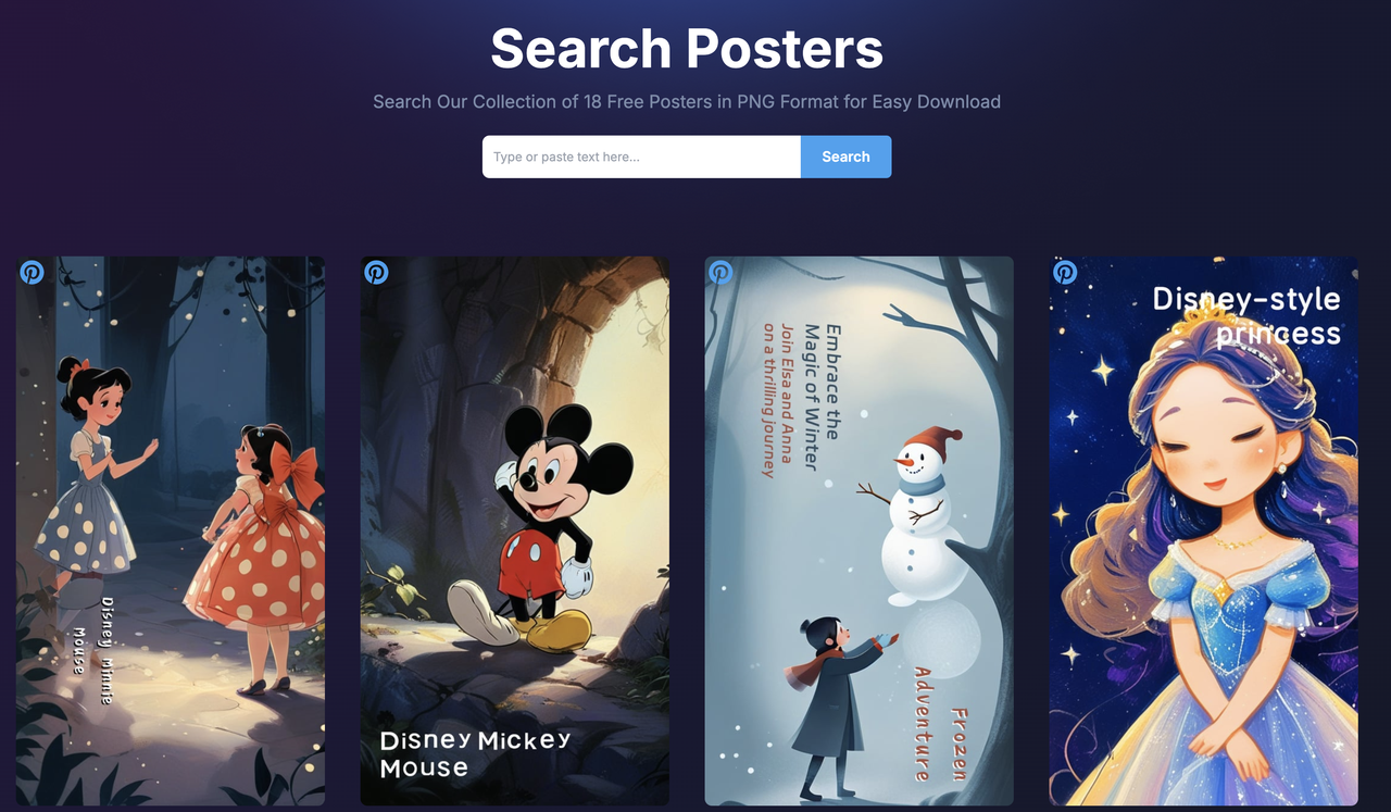 Poster Generator 截图