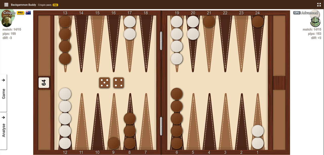 Backgammon Buddy 截图