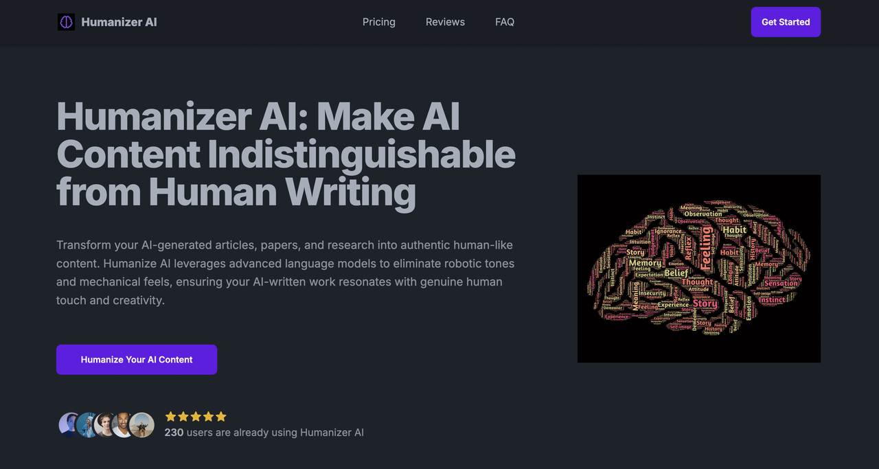 AI Humanizer 截图