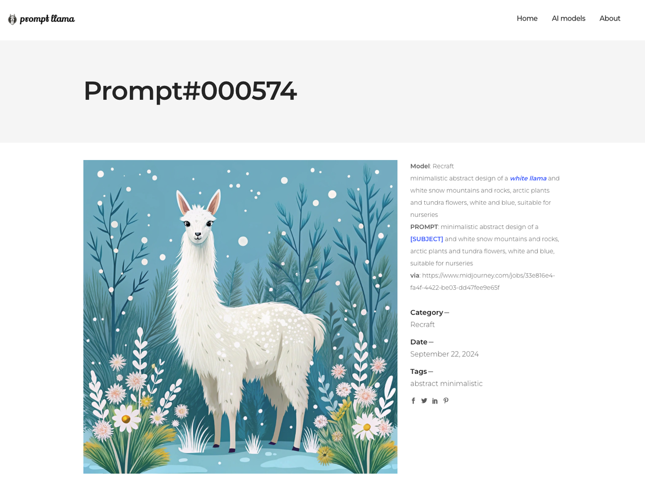 Prompt Llama 截图