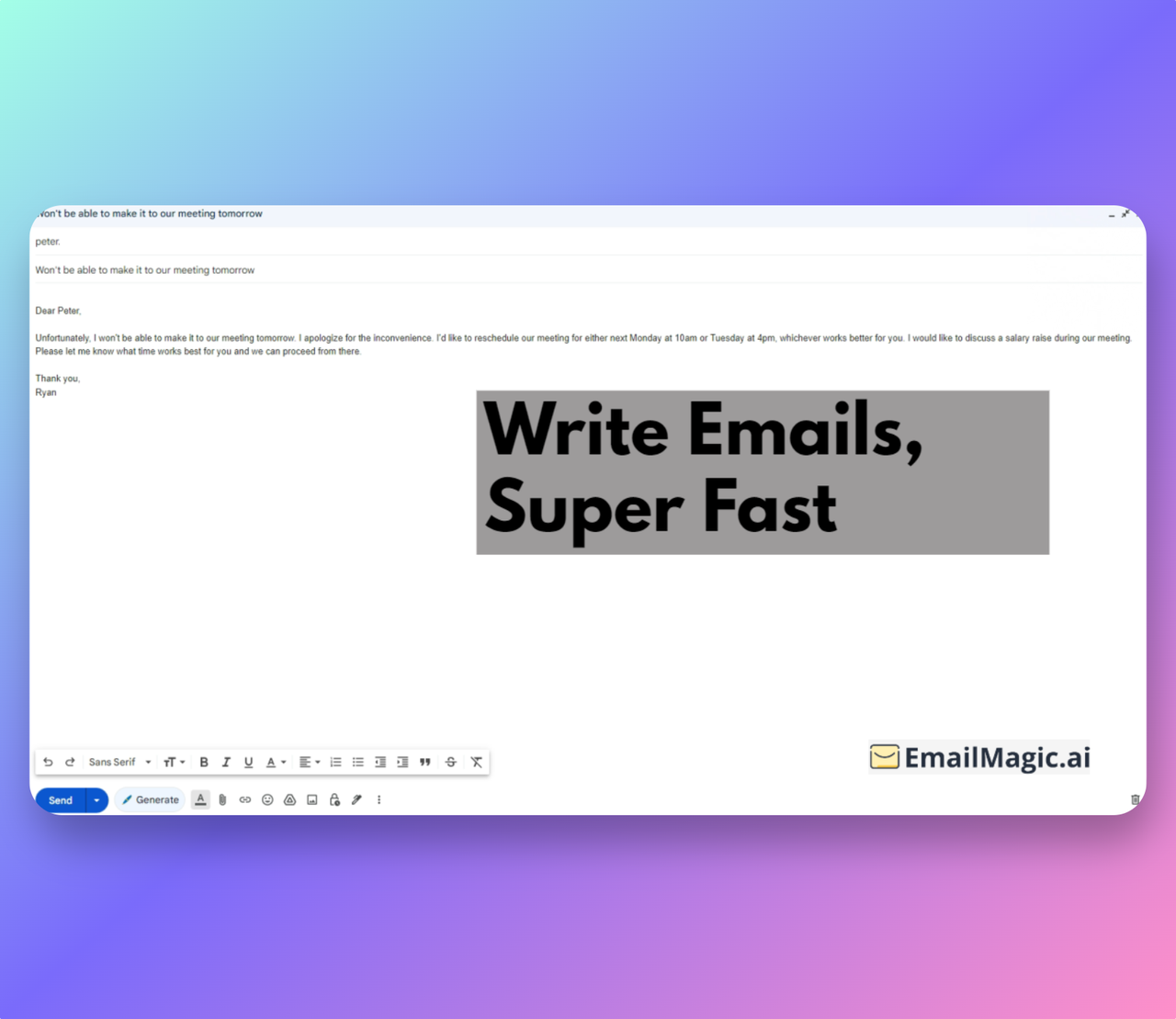 EmailMagic 截图