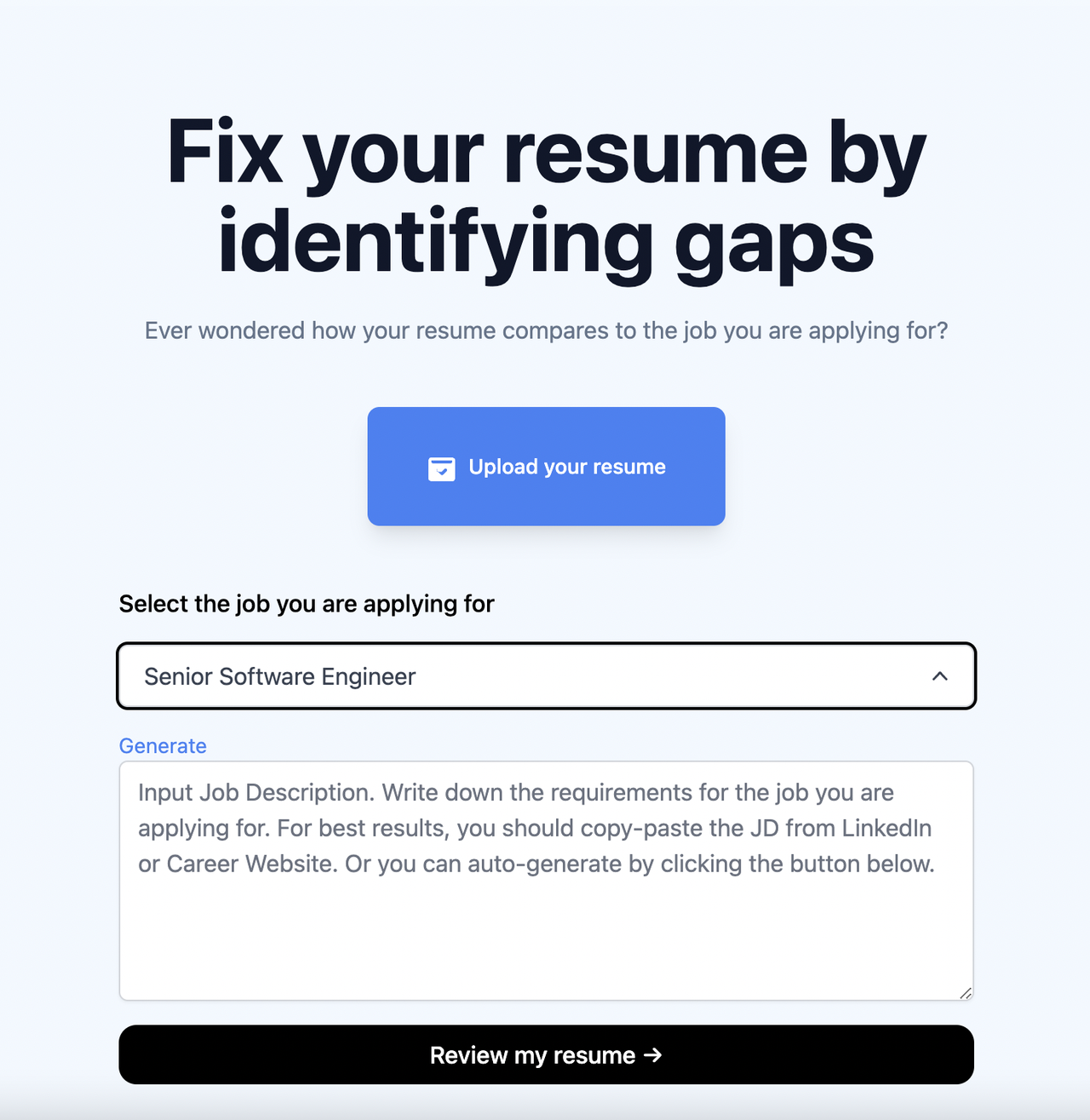 Fix My Resume 截图
