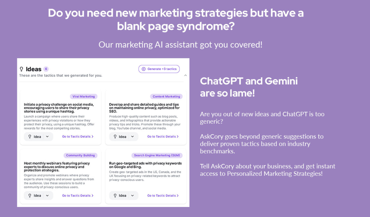 AskCory.ai 截图