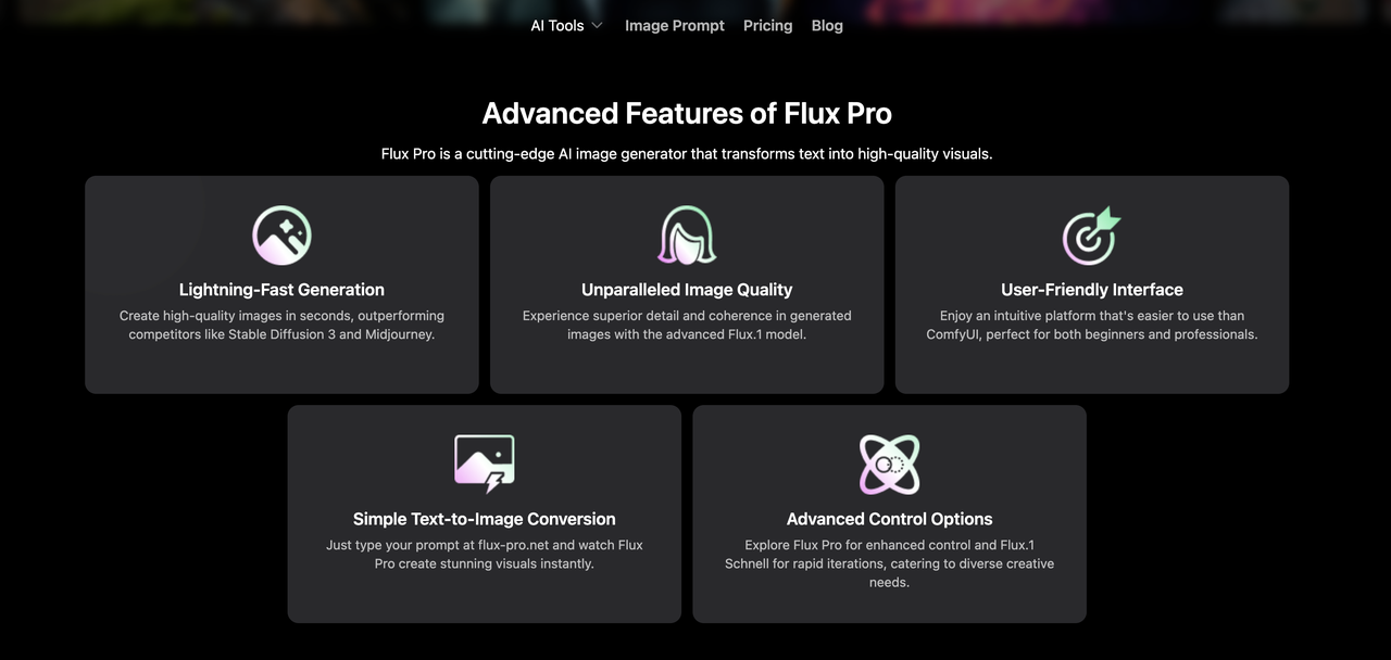 Flux KI 图像生成器 截图