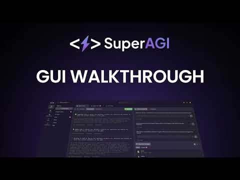 SuperAGI 截图