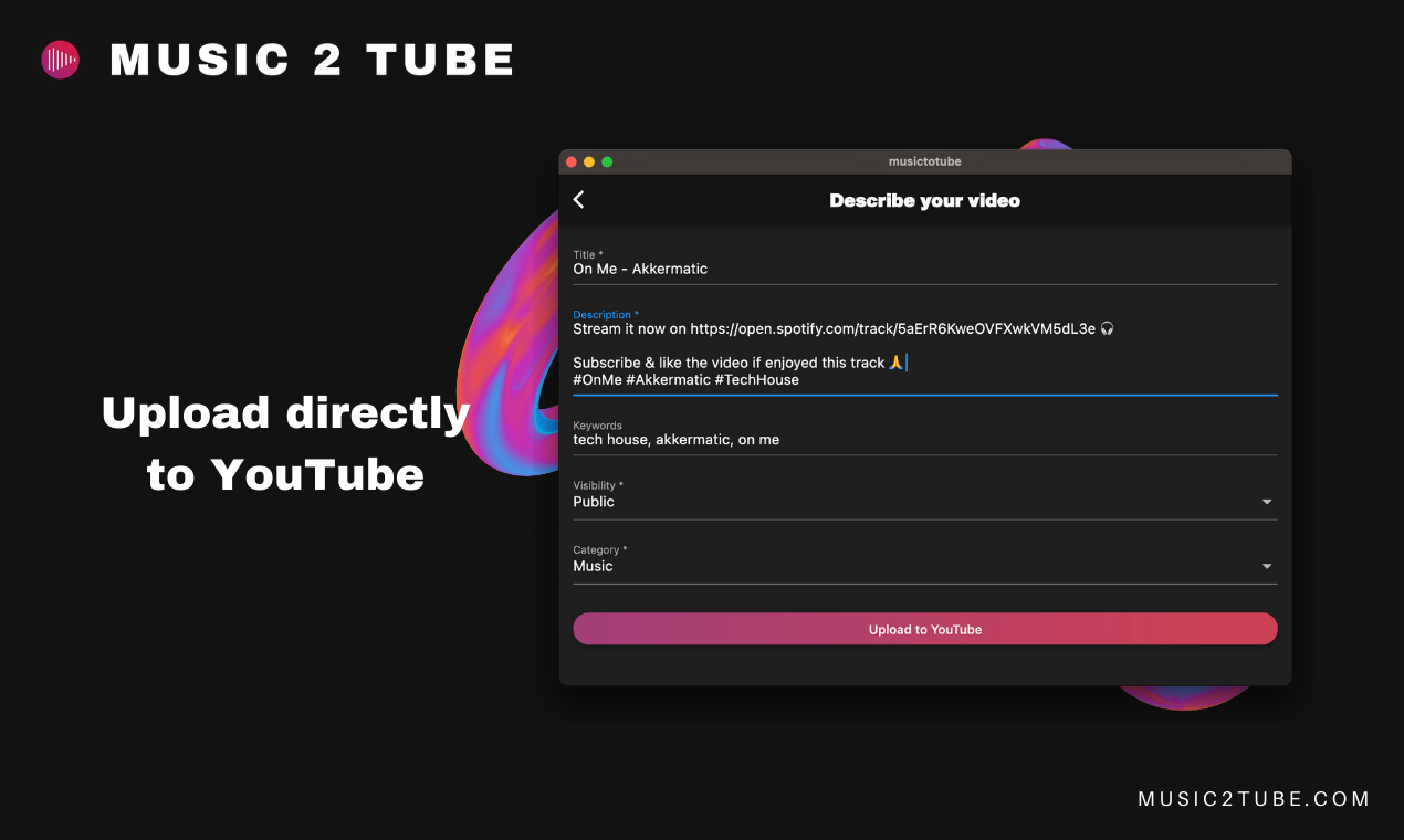 Music 2 Tube 截图