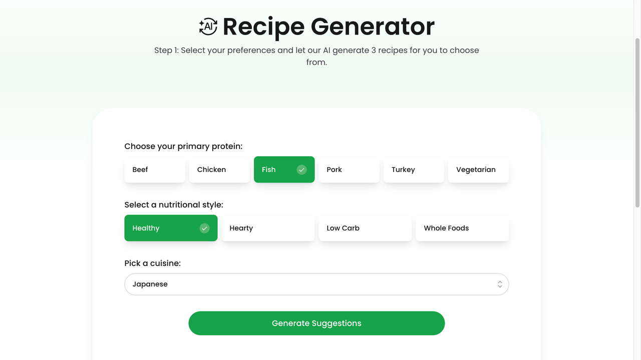 MealPractice 截图