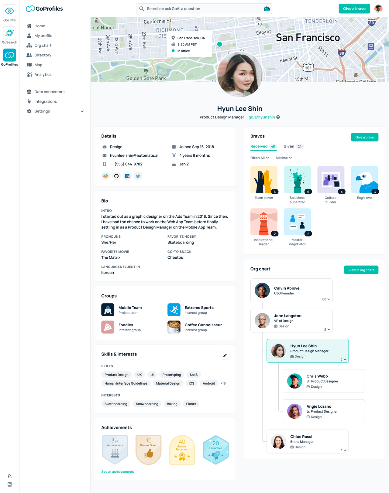 GoProfiles 截图