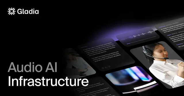 Gladia Audio Transcription API