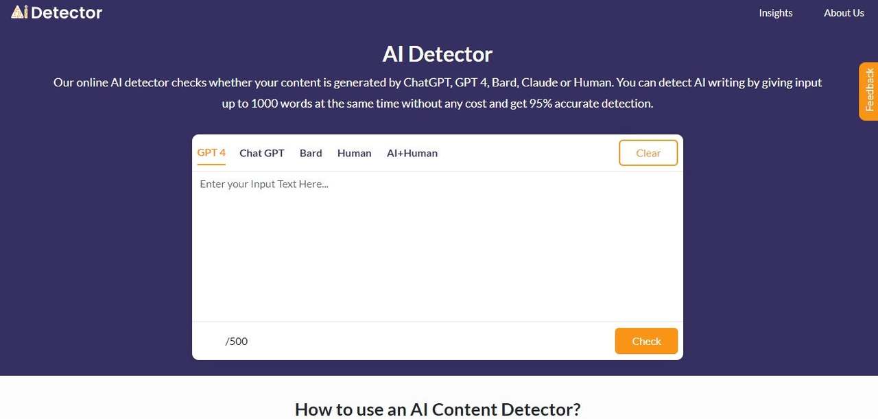 AI 检测器 截图