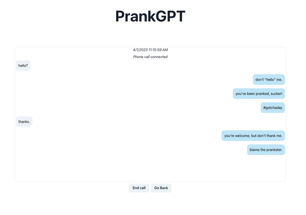 PrankGPT 截图