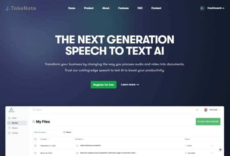 TakeNote.ai 截图