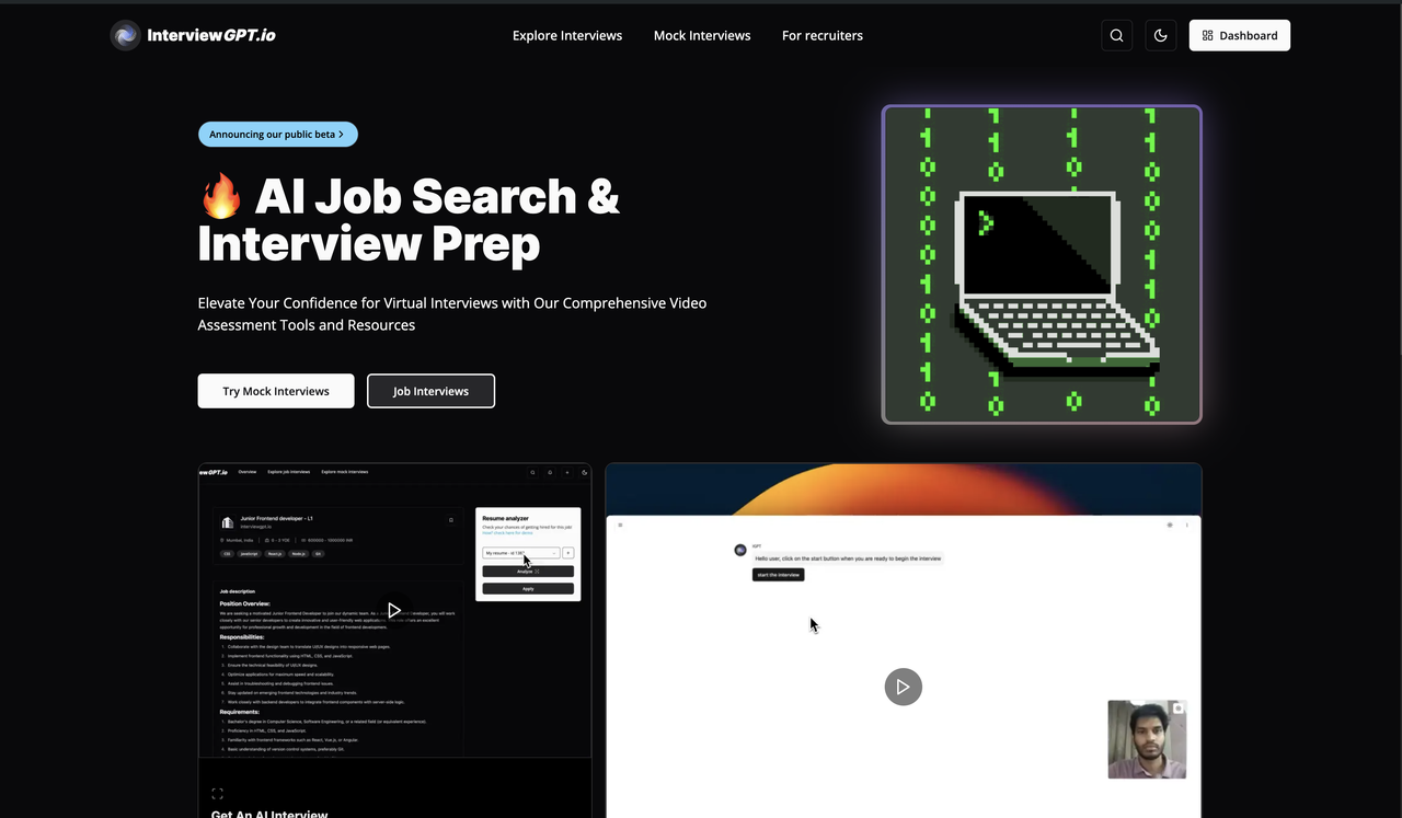 InterviewGPT.io 截图