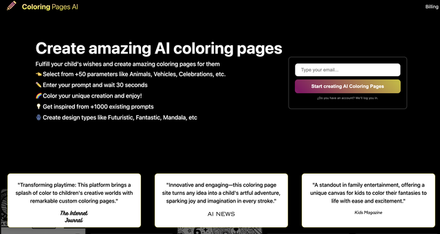 Coloring Pages AI
