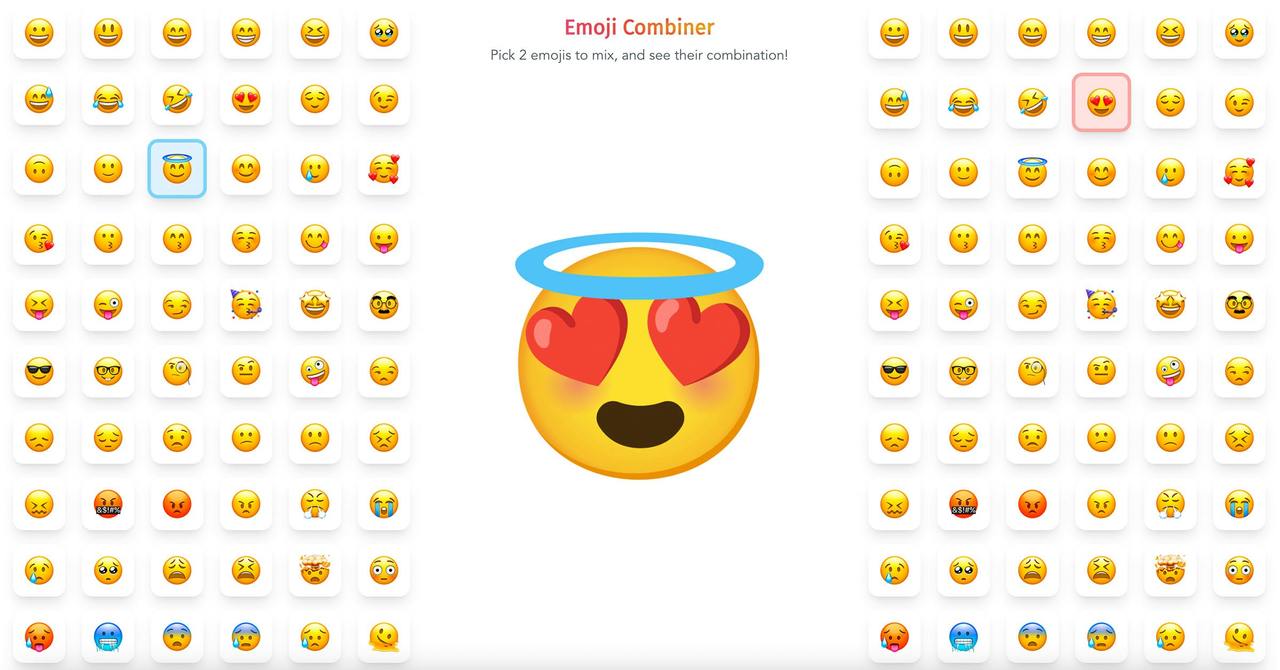 Emoji Combiner 截图