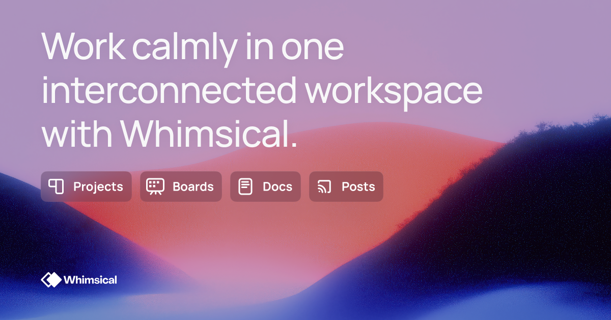 Whimsical 截图