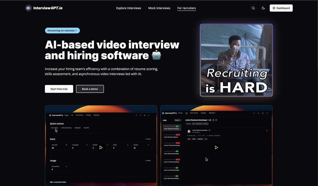 InterviewGPT.io 截图
