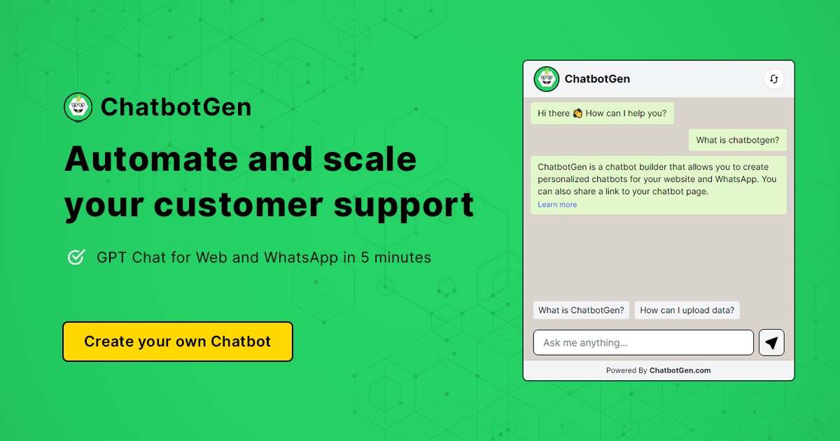 ChatbotGen 截图