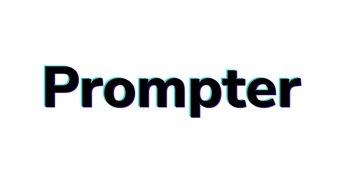 Prompter 截图